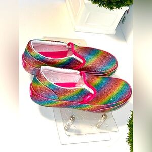 Vans Glitter Rainglow Rainbow Size:3 Youth